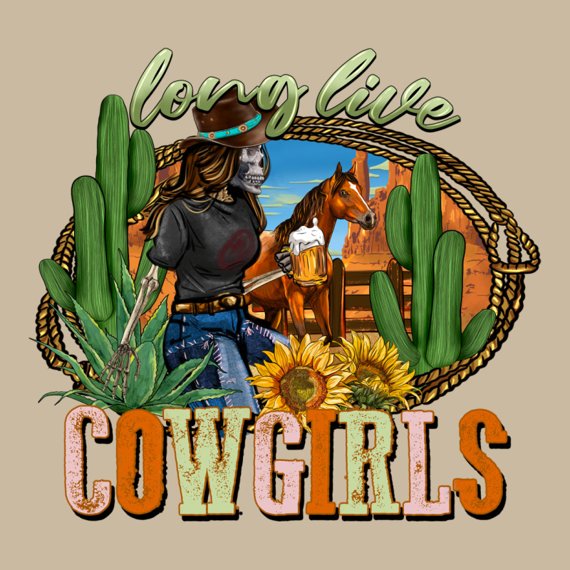 Long Live Cowgirls Long Sleeve Tee by NancyCooperArtShop | Teevron