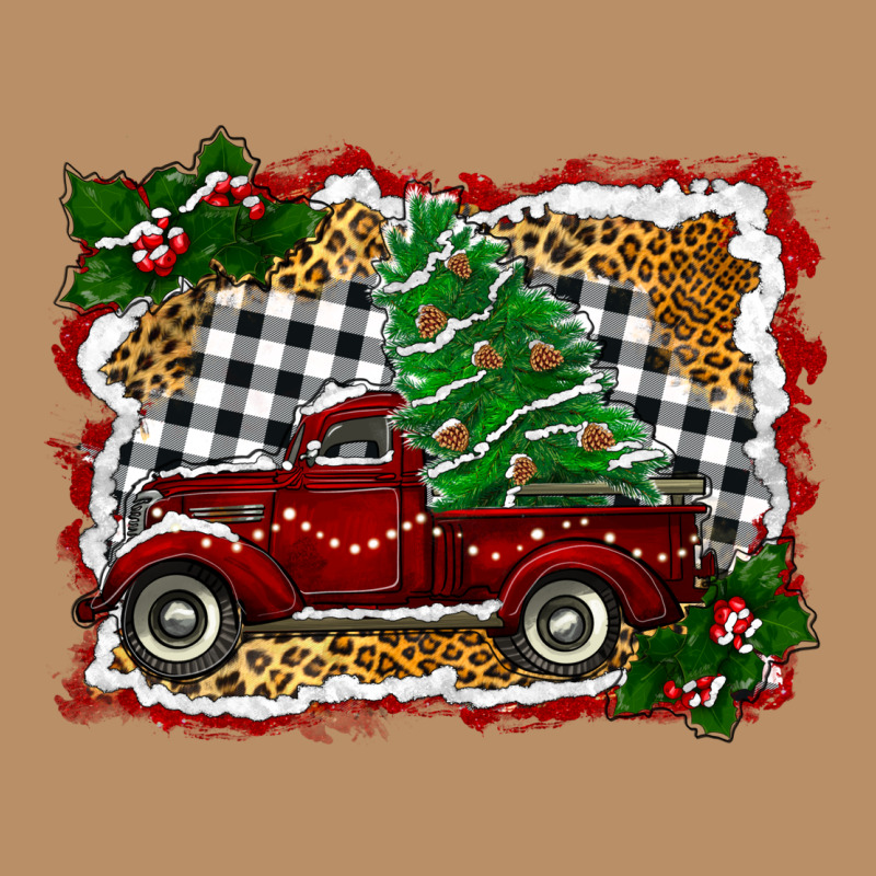 Christmas Truck With Christmas Tree Vintage Hoodie by RanaPortraitStore | Teevron