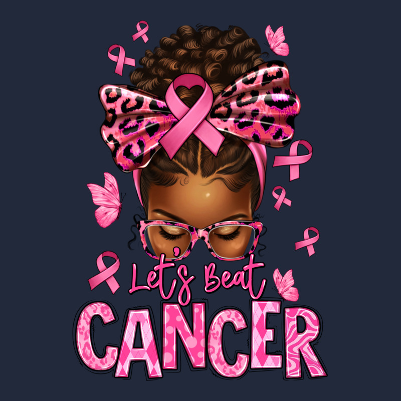 Lets Beat Cancer Afro Messy Bun Premium Sweatshirt by texasbilliewilder | Teevron