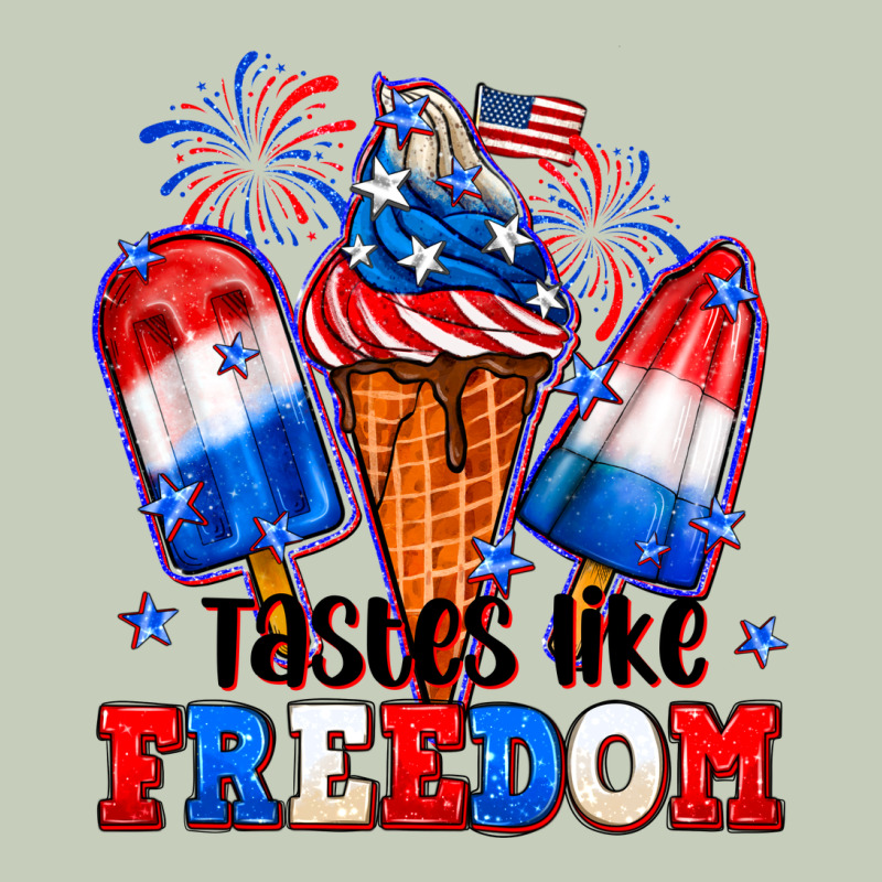 4th Of July Ice Creams Tastes Like Freedom Ladies Tee by Neo Western | Teevron