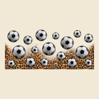 Leopard Soccer 16oz Libbey Glass Premium Tee | Teevron
