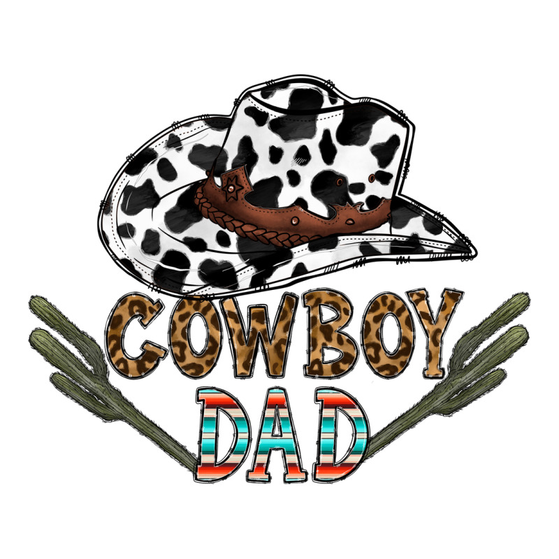 Cowboy Dad Premium Tee by CowhideDigitalArt | Teevron