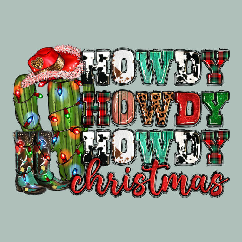 Howdy Howdy Howdy Christmas Heavyweight Hoodie by NancyCooperArtShop | Teevron