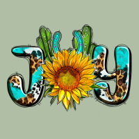 Joy With Sunflower And Cactus Ado Urban Heavy Tee | Teevron