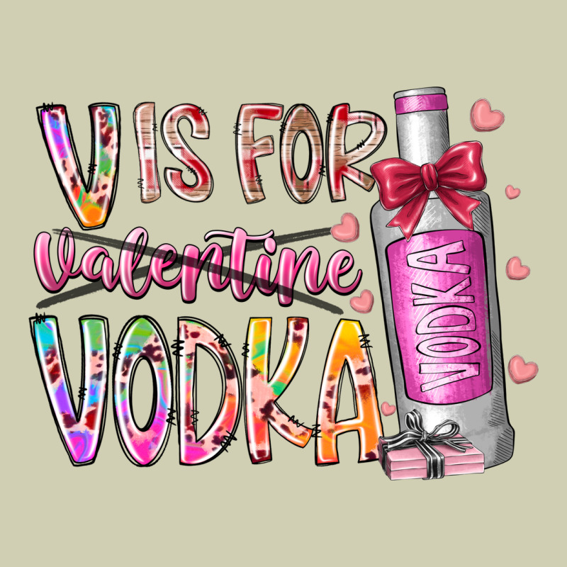 Vis For Valentine Vodka Heavy Core Tee by RacoonDesign | Teevron