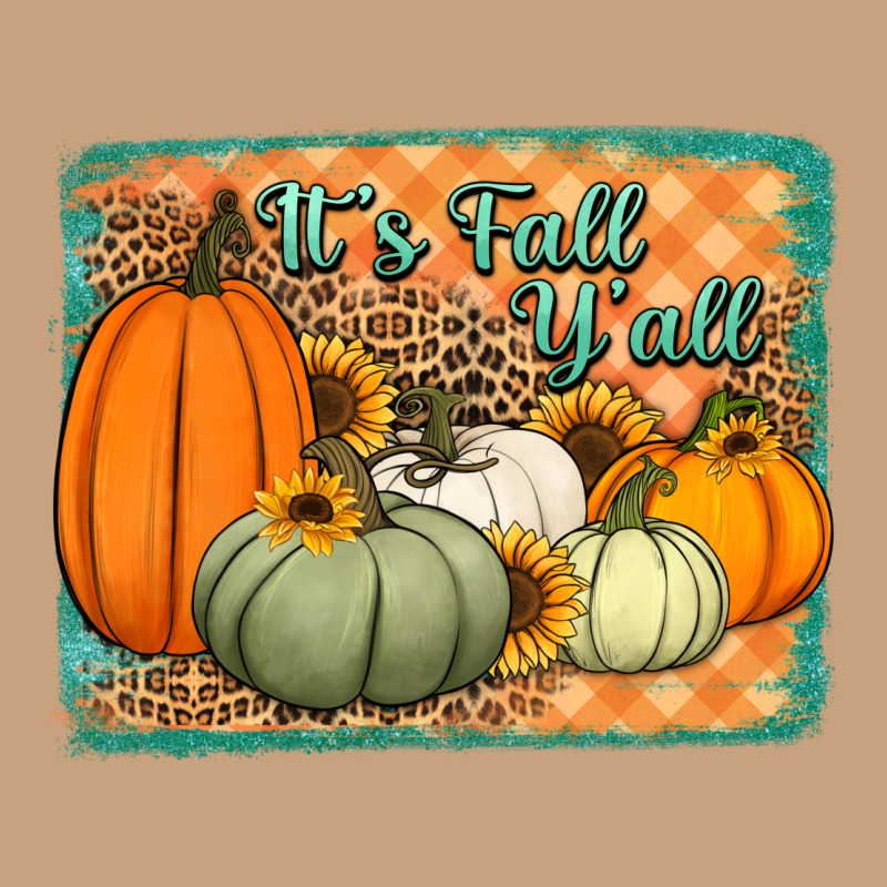 It's Fall Y'all Pumpkins Halloween And Sunflowers Vintage Tee by Jasminsmagicworld | Teevron