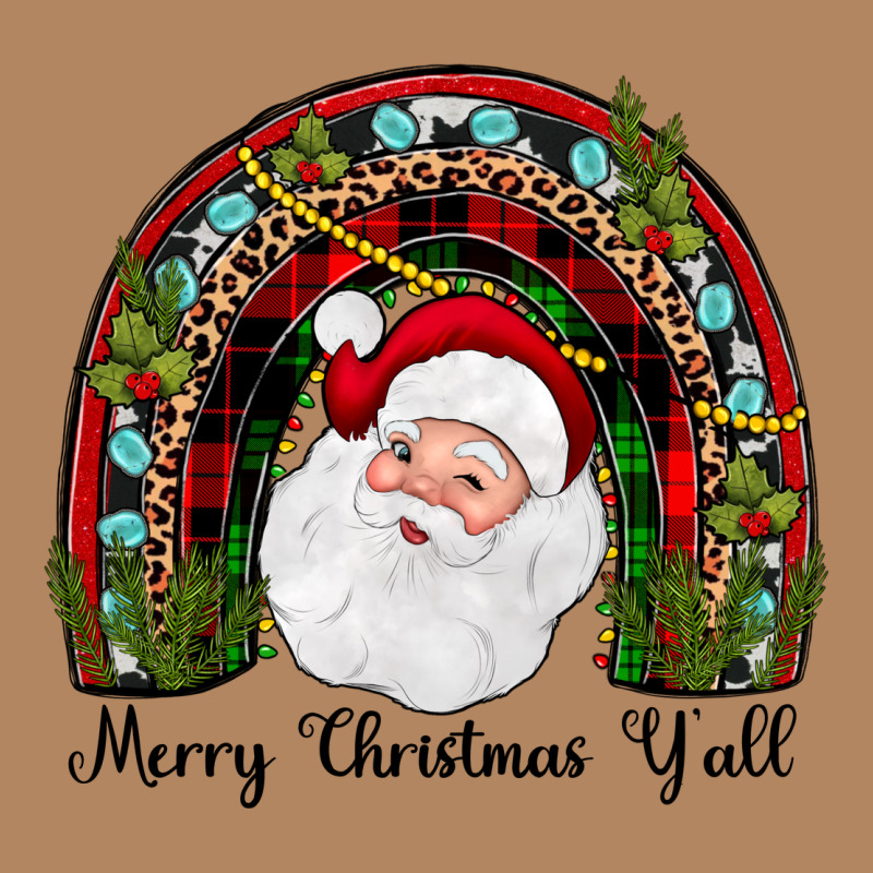 Merry Christmas Y'all Rainbow Long Sleeve Tee by JahusDesignShop | Teevron