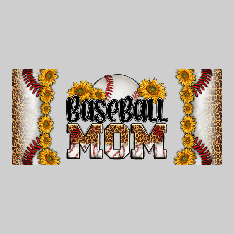 Leopard Baseball Mom 16oz Libbey Glass Premium Tee by HRA Design Shop | Teevron