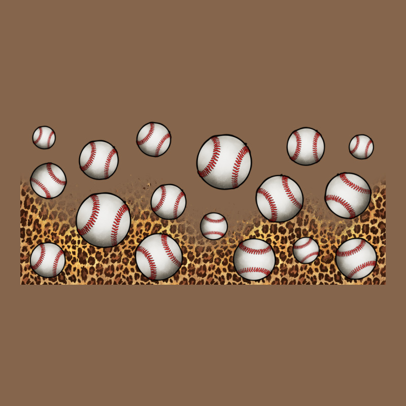 Leopard Baseball 16oz Libbey Glass Premium Tee by HRA Design Shop | Teevron