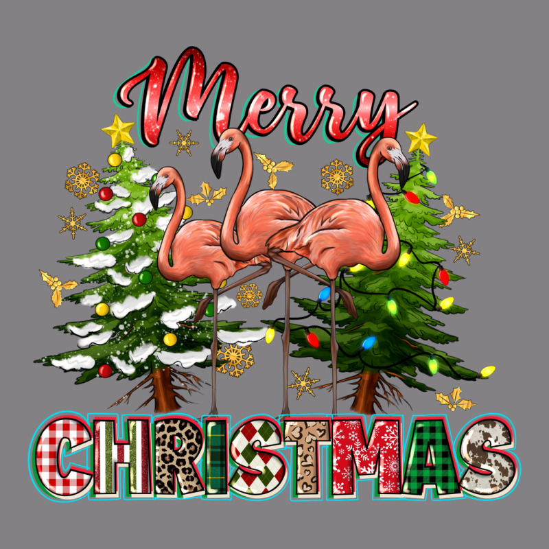 Merry Christmas Flamingo Heavyweight Hoodie by texasbilliewilder | Teevron