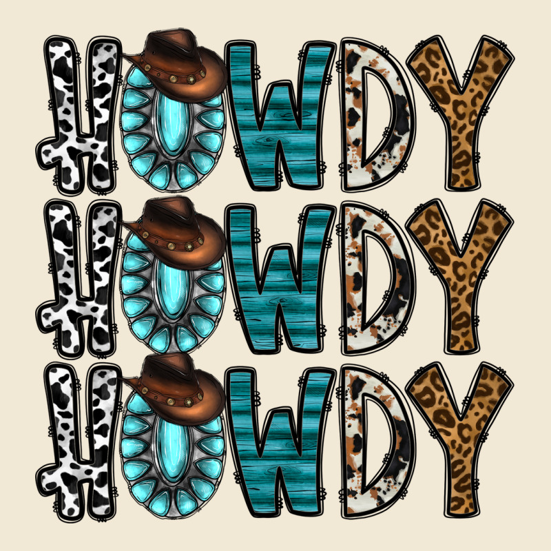 Howdy Howdy Howdy Premium Tee by CowhideDigitalArt | Teevron