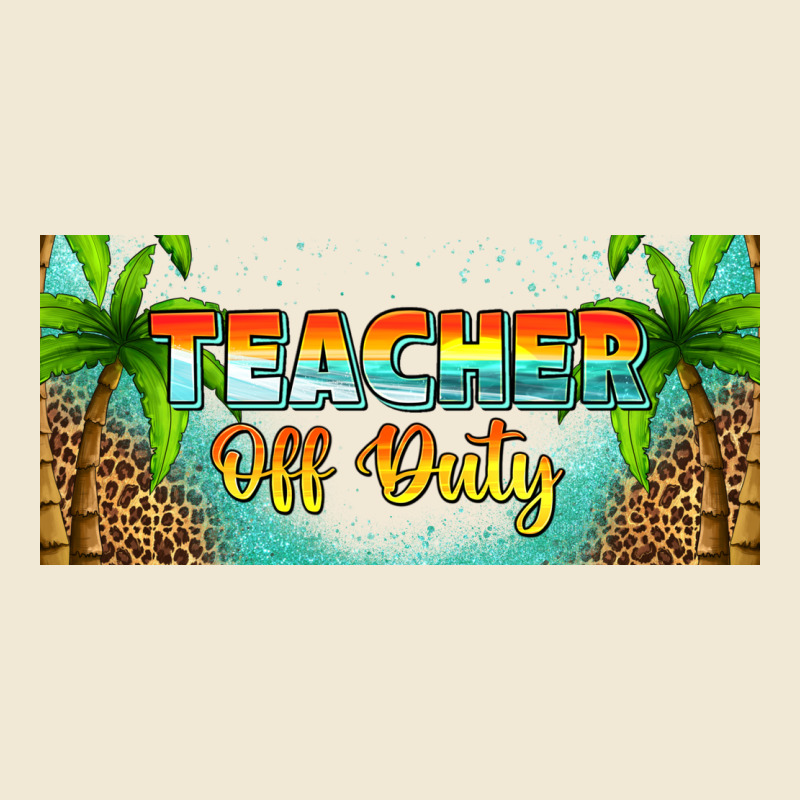 Western Teacher Off Duty 16oz Libbey Glass Premium Tee by HRA Design Shop | Teevron