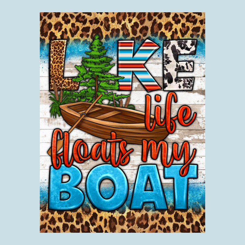 Lake Life Floats My Boat Air Freshener Ladies Tee by HRA Design Shop | Teevron