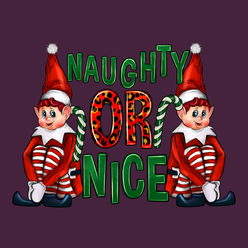 Naughty Or Nice Christmas Elfs Premium Tee by FaDigitalArtStudio | Teevron