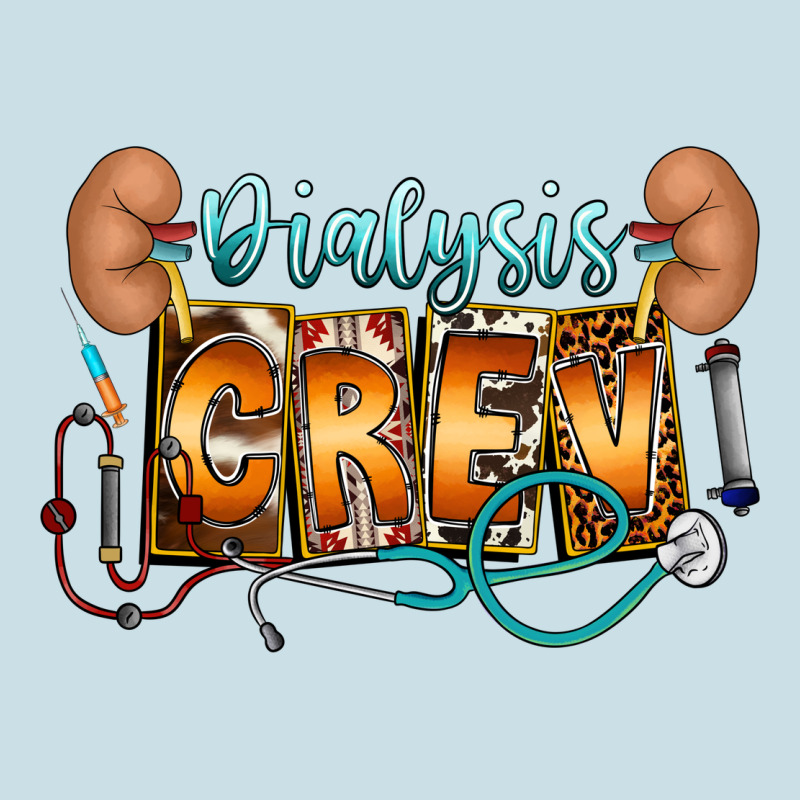 Dialysis Crew Ladies Tee by CowhideDigitalArt | Teevron