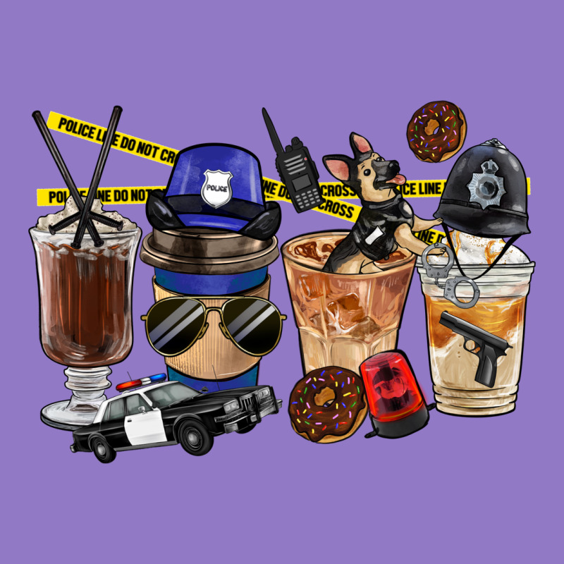 Police Coffee Cups Urban Hoodie by FaDigitalArtStudio | Teevron