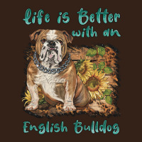 Life Is Better With A English Bulldog Heavy Core Tee | Teevron