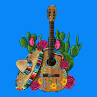 ,mexican Sombrero Guitar Rose Cactus Zipper Hoodie | Teevron