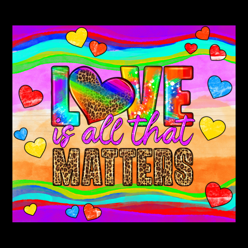 Love Is All That Matters Heavy Core Tee by HRA Design Shop | Teevron