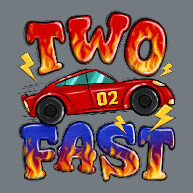 Two Fast Boys Birthday Racing Car Heavyweight Sweatshirt by MaliasSmallBusiness | Teevron