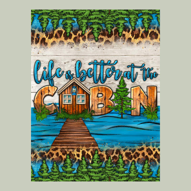 Life Is Better At The Cabin Air Freshener Ladies Tee by HRA Design Shop | Teevron
