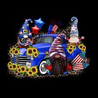 4th Of July Gnomes With Truck Ladies Tee | Teevron