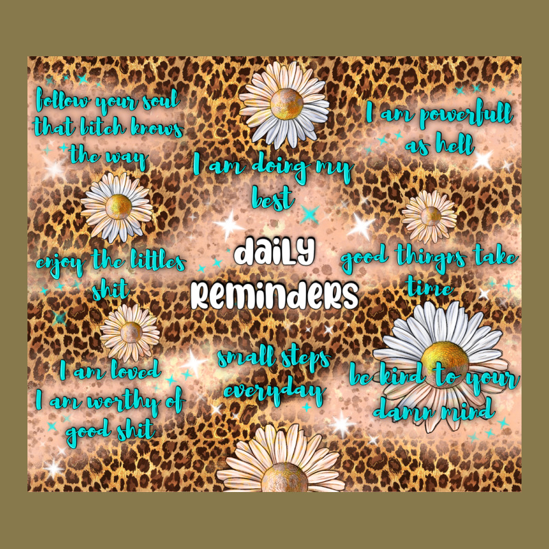 Daily Reminders Premium Hoodie by TumblerDesignByShophia | Teevron