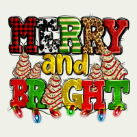 Merry And Bright With Christmas Tree  Cakes Ado Urban Heavy Tee | Teevron