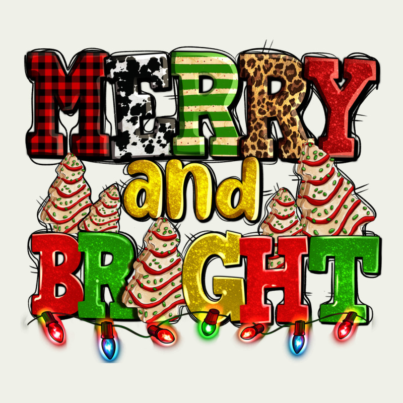 Merry And Bright With Christmas Tree  Cakes Ado Urban Heavy Tee by AdoDesignShop | Teevron