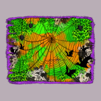 Leopard Cowhide Halloween Background Vintage Tee | Teevron