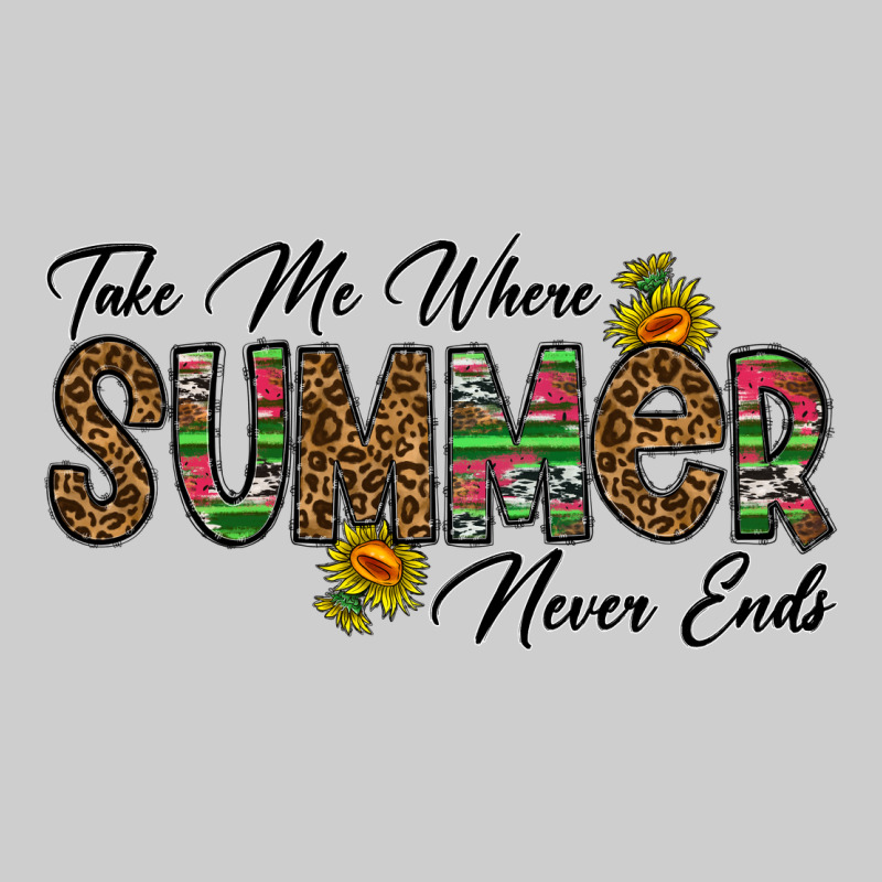 Take Me Where Summer Never Ends Premium Tee by CowhideDigitalArt | Teevron