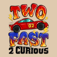 Two Fast Two Curious Boys Birthday Racing Car Heavyweight Sweatshirt | Teevron