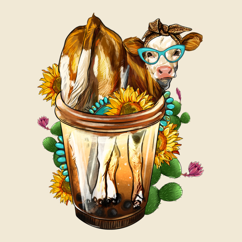 Simmental Cow Bobba Cup Premium Tee by FaDigitalArtStudio | Teevron