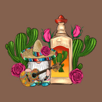 Mexican Tequila Gnomes Guitar Roses Cactus Serape Zipper Hoodie | Teevron