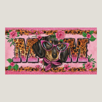 Danchshund Mom License Plate Template Heavy Core Tee | Teevron