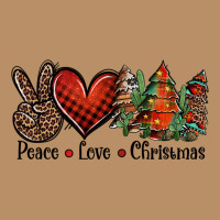 Peace Love Western Christmas Trees Vintage Hoodie | Teevron