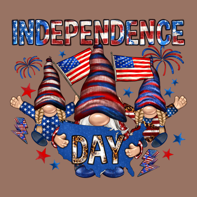 Independence Day With Gnomies Premium Hoodie by HowdyJamesFarm | Teevron