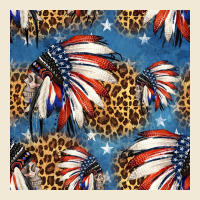 4th Of July Indian Headdress Seamless Pattern Premium Tee | Teevron