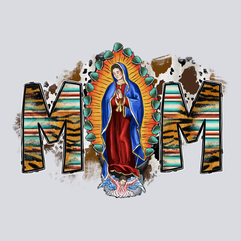 Mom Virgin Mary Zipper Hoodie by SublimationCraftShop | Teevron