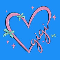 Gigi With Heart And Ribbons Classic Tee | Teevron