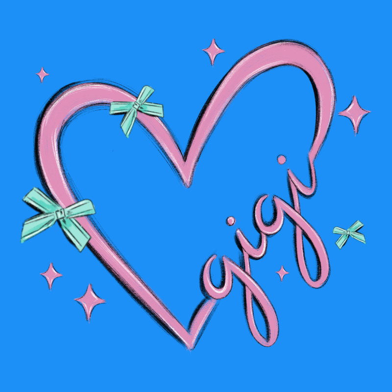 Gigi With Heart And Ribbons Classic Tee by MaliasSmallBusiness | Teevron
