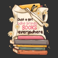 Just A Girl Who Brings Books Everywhere Urban Heavy Tee | Teevron