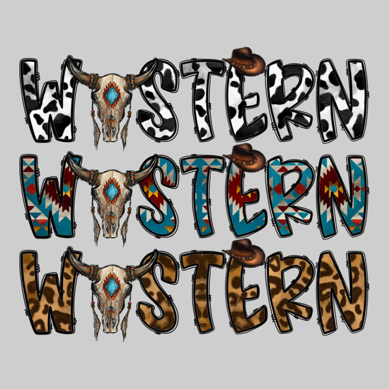 Western Western Western Premium Tee by CowhideDigitalArt | Teevron
