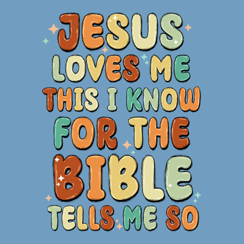 Jesus Loves Me This I Know For The Bible Tells Me Urban Heavy Tee by MaliasSmallBusiness | Teevron
