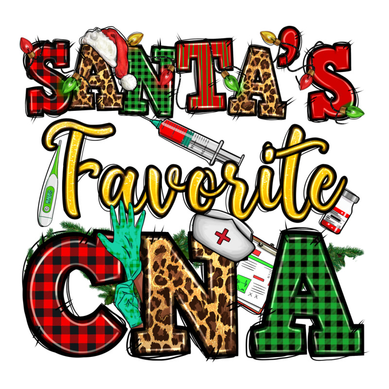 Santas Favorite Cna Christmas Long Sleeve Tee by NancyCooperArtShop | Teevron