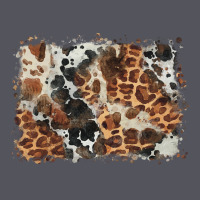 Cowhide Leopard Background Vintage Hoodie | Teevron