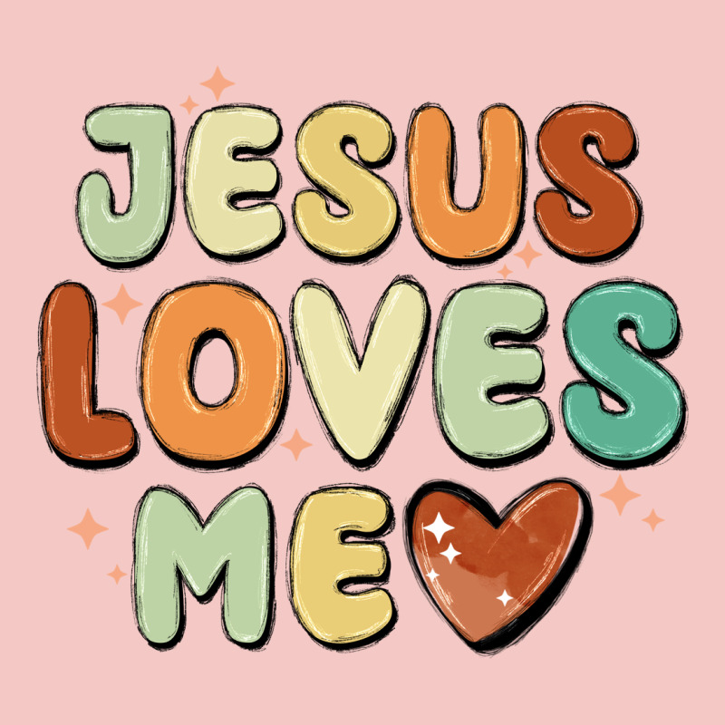 Jesus Loves Me Urban Heavy Tee by MaliasSmallBusiness | Teevron
