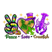 peace love crawfish | Teevron
