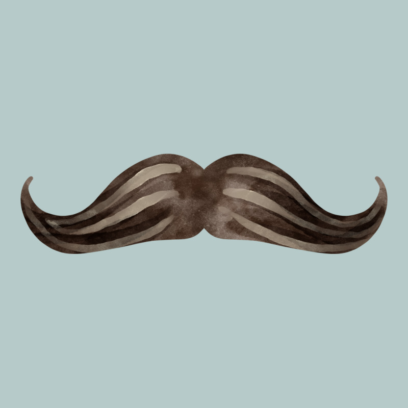 Brown Moustache Fa Element Heavy Core Tee by FaDigitalArtStudio | Teevron