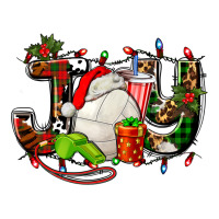 joy with volleyball and santa's hat | Teevron